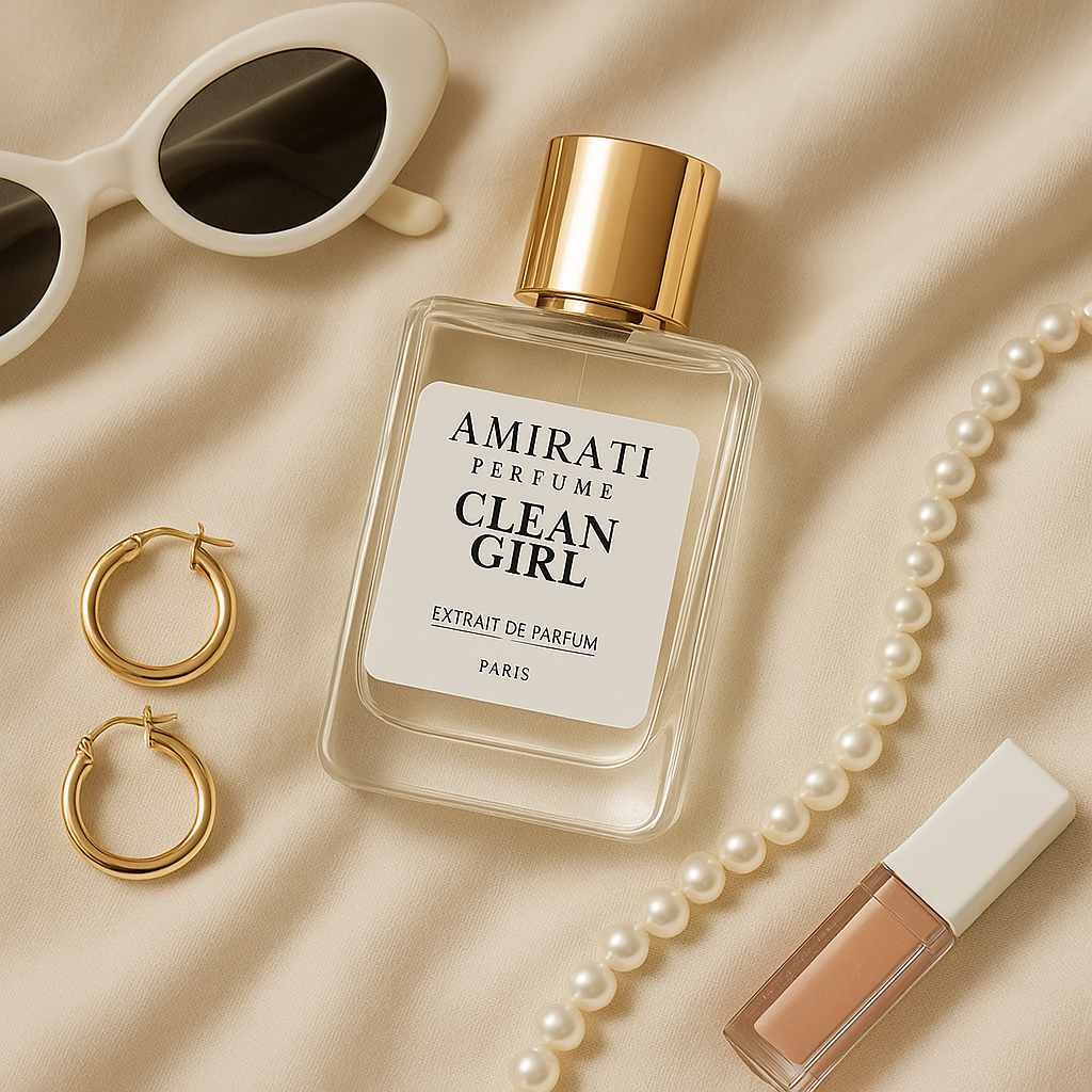 Flacon de parfum Clean Girl – Extrait de Parfum Amirati